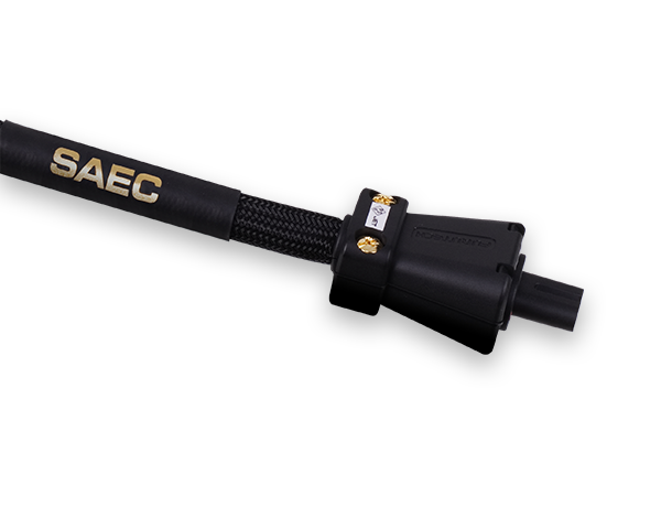 SAEC PL-5900M（メガネ型プラグ仕様） 新導体PC-Triple C導体採用した高品質電源ケーブル 3.0m 日本製