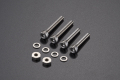 AET EVO-HCSS-L 工業用ステンレス製 カートリッジ用ネジ・ナット・ワッシャー 長さ 15mm 18mm 各2本 日本製