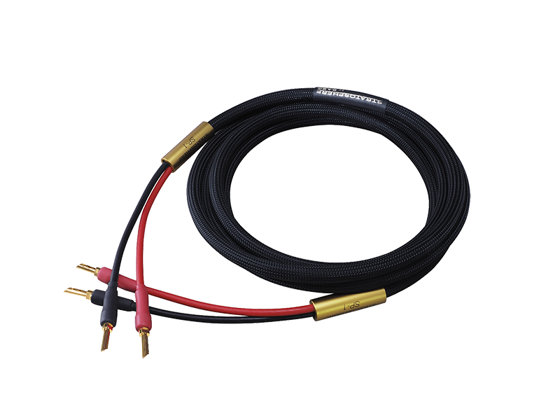 SAEC STRATOSPHERE SP-1 B-B（バナナプラグ付） PC-Triple C/EX導体を採用したトップエンド・スピーカーケーブルセット 2.0m（ペア） 日本製