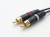 SUHNER RCAプラグ付きケーブル 1.0m ペア
