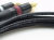 SUHNER RCAプラグ付きケーブル 1.5m ペア