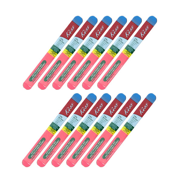 Kiss 4-Way Nail Files (12枚パック）