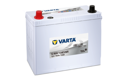 VARTA SILVER DYNAMIC EFB 　S-95R　（130D26R）/ ファルタ（バルタ）　シルバーダイナミック　バッテリー　アイドリングストップ対応
