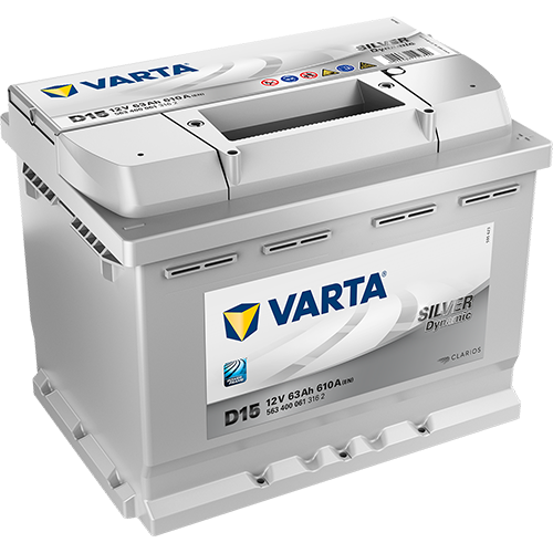 VARTA SILVER DYNAMIC　563 400 061 / D15 / ファルタ（バルタ）