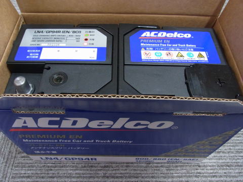 新品　ACDelco LN4/GP94R 90AH ACデルコ ACDelco : 欧州車用ENバッテリー(90Ah) : LN4 [LN4] - 20,550円