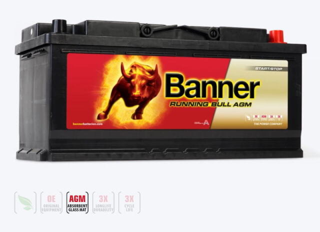 AGM-605-01 / LN6 / Banner バナー バッテリー