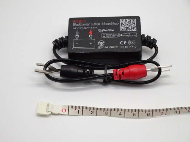 BATTRY LIVE MONITOR スマホでバッテリー電圧モニタリング