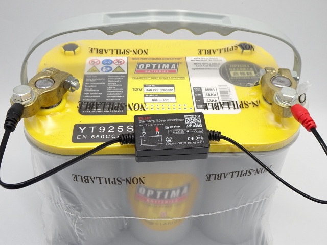 BATTRY LIVE MONITOR スマホでバッテリー電圧モニタリング