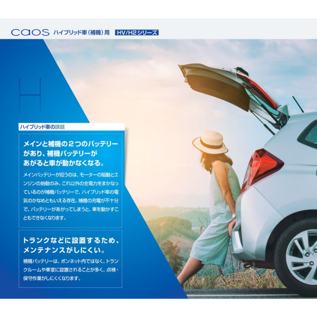 パナソニック カオス ブルーバッテリー　 Panasonic caos