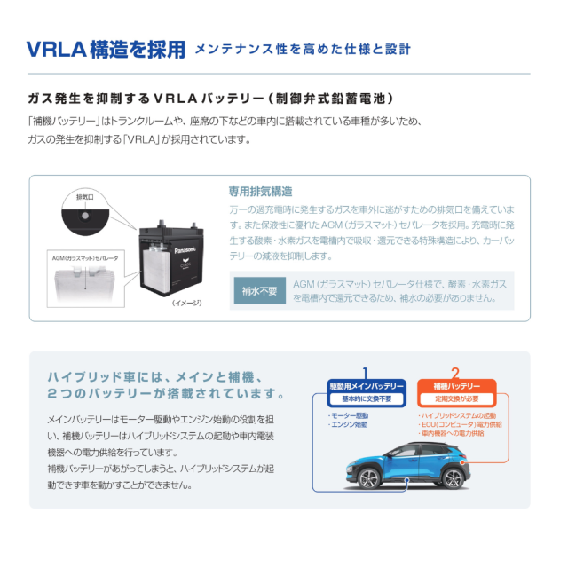 パナソニック カオス ブルーバッテリー　 Panasonic caos