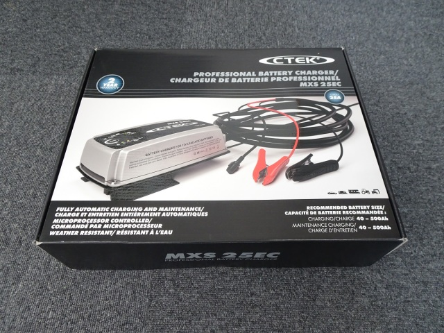 TCL正規品】CTEK MXS25EC / シーテック 充電器 バッテリー