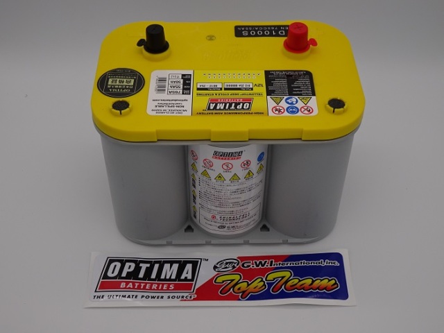 オプティマバッテリー D1000S 背面から
