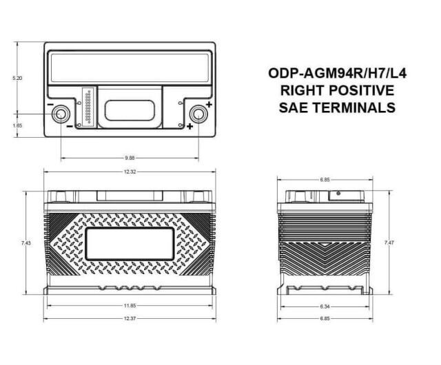 ODYSSEY オデッセイ ODP-AGM94R H7 L4