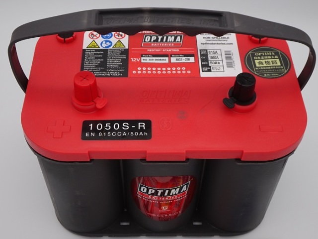 オプティマバッテリー レッドトップ / OPTIMA RED TOP 1050S-R / RT S