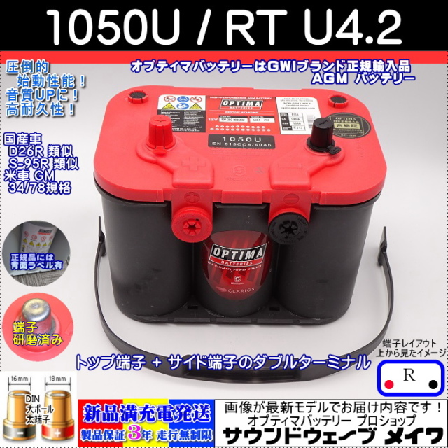 オプティマレッドトップ　1050U メイン