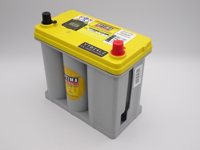 OPTIMA YTB24L2 12V バッテリー　ランエボⅩ OPTIMA YELLOW オプティマ バッテリー イエロートップ YTB24L2
