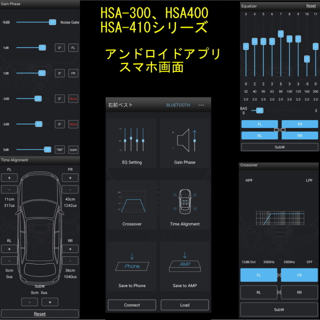 SAIACO サイアコ アンドロイド スマホ画面
