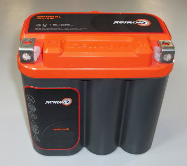 スパイロンバッテリー　SP09KL