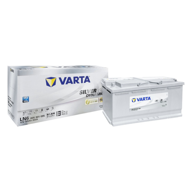 VARTA LN6 AGM / L6 / 605901095 / シルバーダイナミック AGM