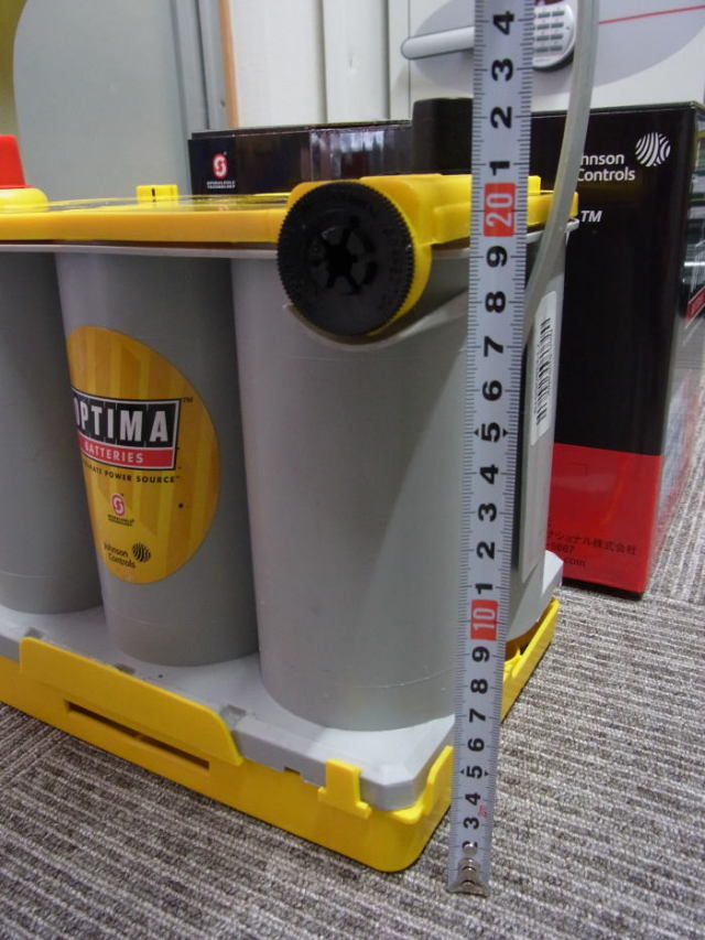 YT925U D23R仕様セット比較2 オプティマバッテリー