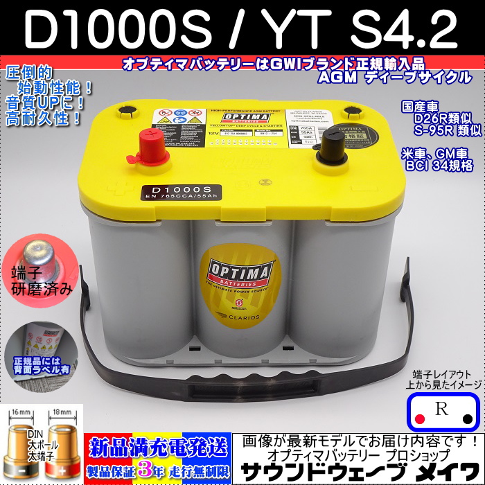 OPTIMA オプティマ D1000S / YTS4.2