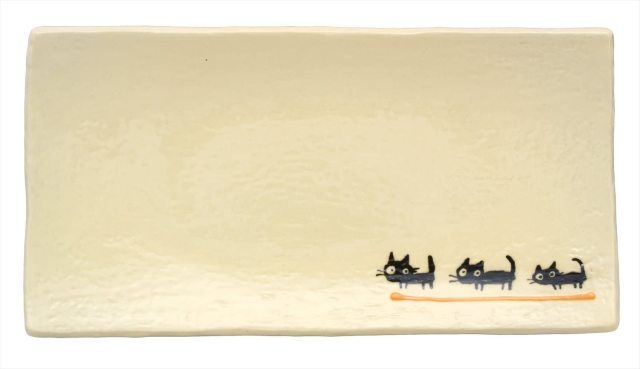 長角皿中（ねこ）