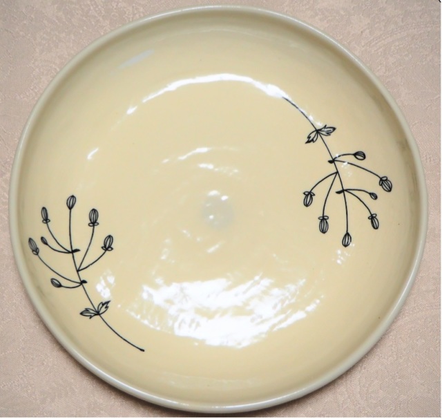 パスタ皿（かわいい）（フルーツと花）