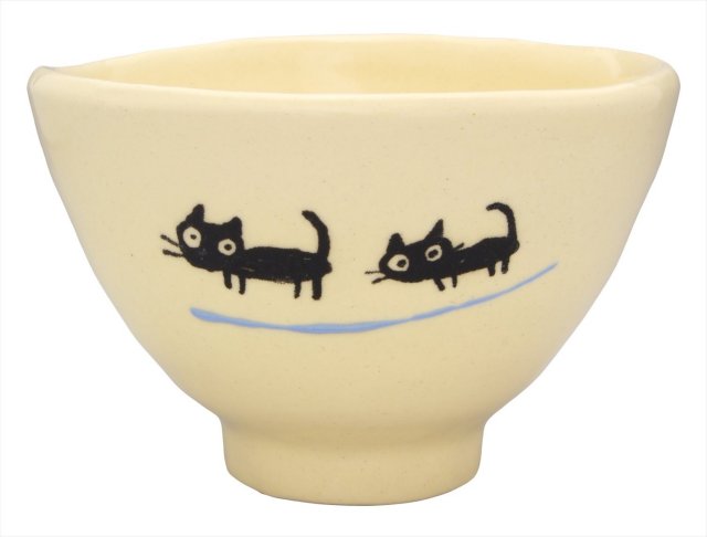 みにめし（ねこ）/黒ねこブルー