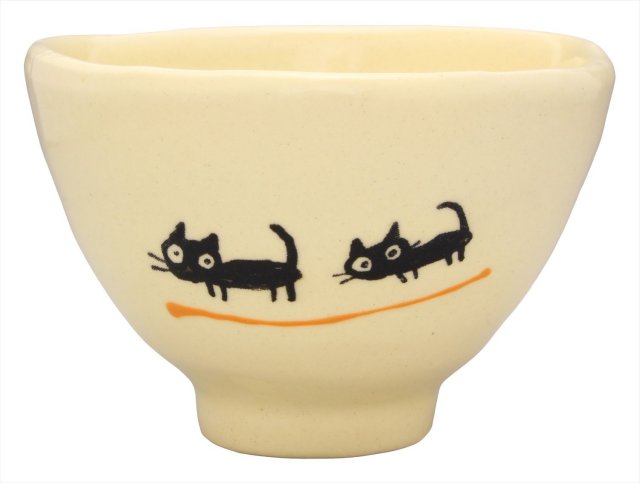 みにめし（ねこ）/黒ねこオレンジ