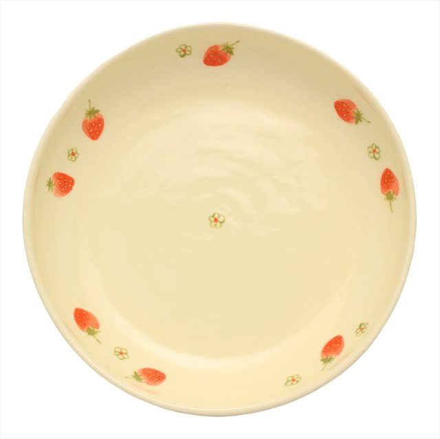 パスタ皿（かわいい）（フルーツと花）