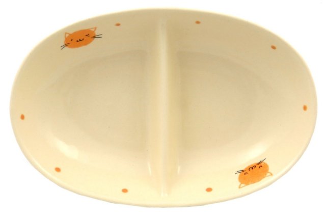 仕切皿（ねこ）