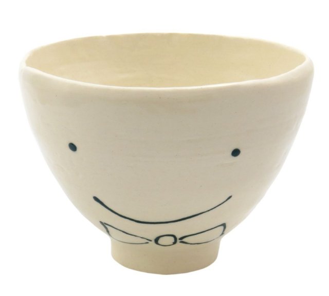 めしわん（手描き）（スマイル）