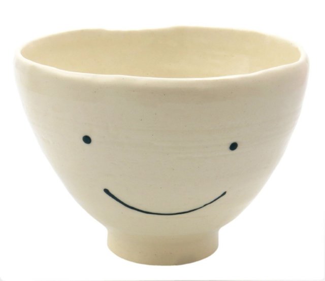 めしわん（手描き）（スマイル）