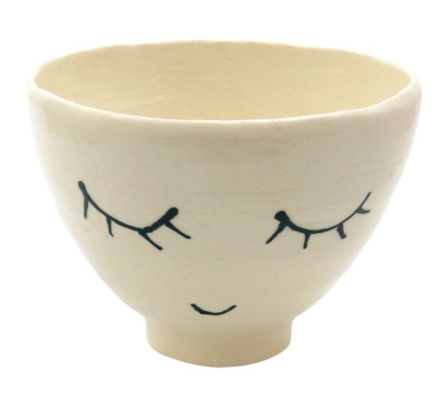 めしわん（手描き）（スマイル）