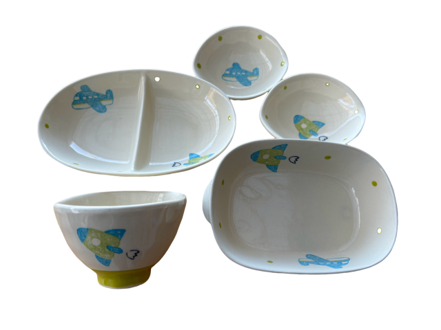 食器セット（かっこいい）（名入れ可能）