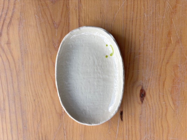 小判皿小（スマイル）（手描き）