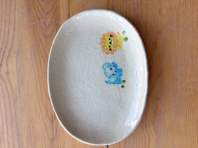 小判皿中（かわいい）/ぞうらいおん