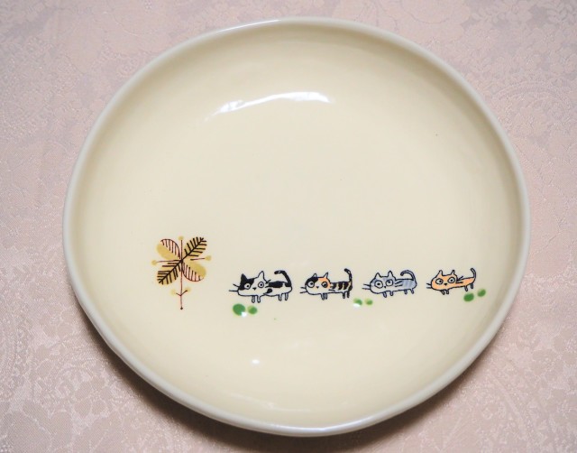 パスタ皿（ねこ）