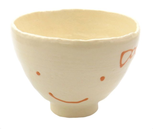 めしわん（手描き）（スマイル）