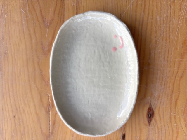 小判皿小（スマイル）（手描き）