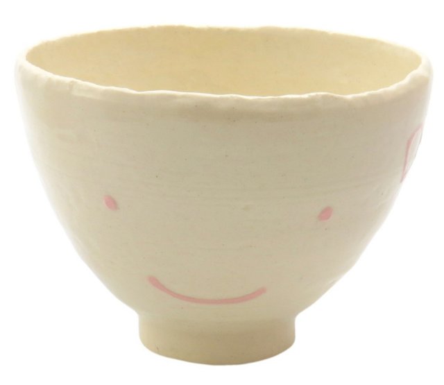 めしわん（手描き）（スマイル）