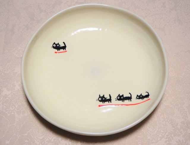 パスタ皿（ねこ）