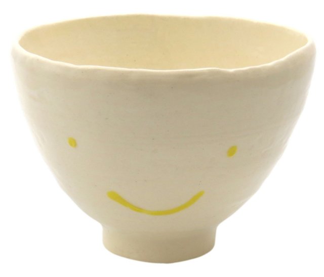 めしわん（手描き）（スマイル）