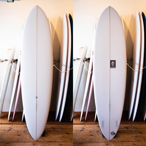 クリステンソン ミッドレングス シーバケット ツイン / CHRISTENSON SURFBOARDS C-BUCKET TWIN 7'4"