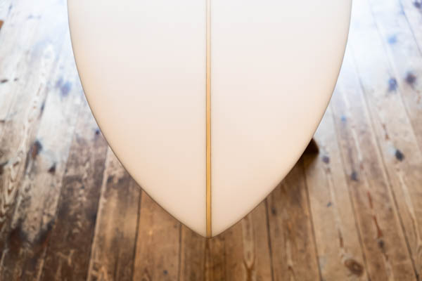 クリステンソン シーバケット ツイン 7'4" CHRISTENSON C-BUCKET TWIN / ノーズ形状 クローズアップ
