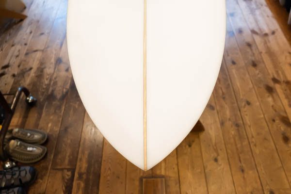クリステンソン シーバケット ツイン 7'8" CHRISTENSON C-BUCKET TWIN / ノーズ形状 クローズアップ
