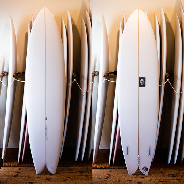 クリステンソン ミッドレングス デイトナ / CHRISTENSON SURFBOARDS DAYTONA 7'4"