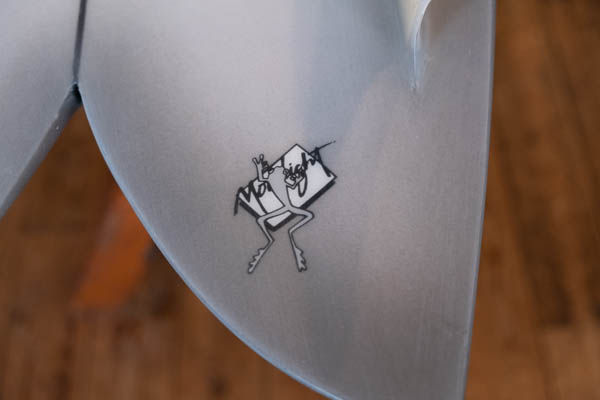 クリステンソン ロングフィッシュ 6'10" CHRISTENSON SURFBOARDS LONG PHISH / フィン単体 クローズアップ