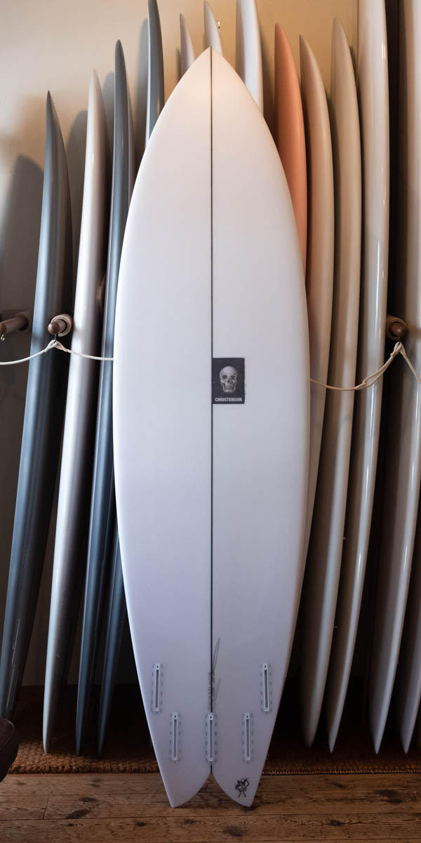 クリステンソン ノーチラス 7'0" CHRISTENSON SURFBOARDS NAUTILUS / 全体像 サイドアングル