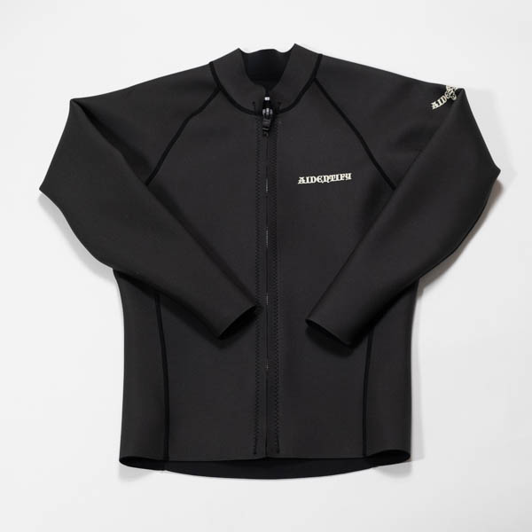 アイデンティファイ 1mm Mesh Skin Front Zip Jackets ジャケット ホワイト / 正面